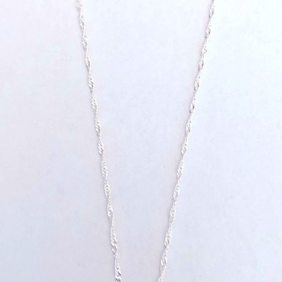 Heat pendant necklace in the colour silver - Picture 4 of 4